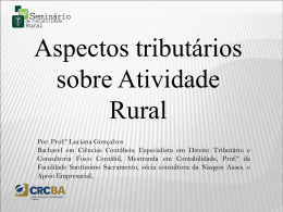 Palestra_Tributação Atividade Rural_Luciana