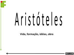 ARISTÓTELES