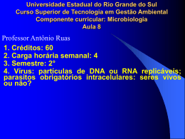 4. DNA vírus. - Professor Antônio Ruas