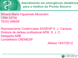 Assistencia de Urgencia e Emergencia