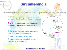 Estudo das Circunferências