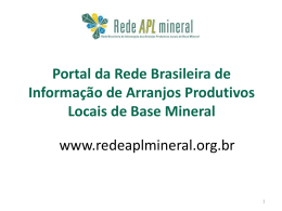 Portal da Rede Brasileira de Informação de