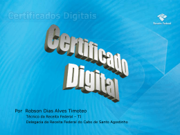 Certificado Digital - CRC-PE