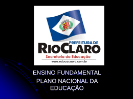 Arquivo disponível - Secretaria da Educação RC
