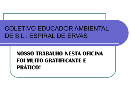 COLETIVO EDUCADOR AMBIENTAL DE S.L.: ESPIRAL DE ERVAS