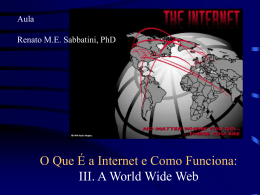O Que É a Internet e Como Funciona