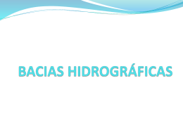 BACIAS HIDROGRÁFICAS