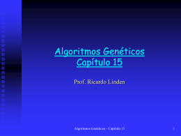 Capítulo 15 - Algoritmos Genéticos, por Ricardo Linden