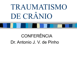 Conferência sobre traumatismo de crânio