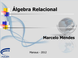 AULAS - C2 - Algebra Relacional