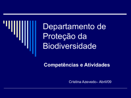 Departamento de Proteção da Biodiversidade