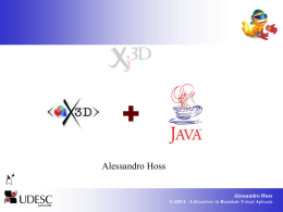 Slidees do Minicurso X3D com Java ministrado - WWW2