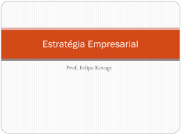 Estratégia empresarial - Universidade Castelo Branco