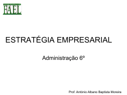 CONCEITOS - Estratégia Empresarial