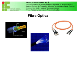 fibra optica para o tecnico integrado