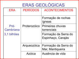 ERAS GEOLÓGICAS