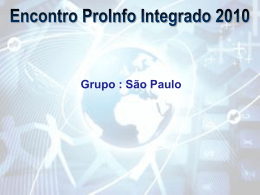 Encontro ProInfo Integrado 2010 - São Paulo