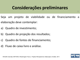 Slide 1 - Carlos Pinheiro - Quando o assunto é finanças
