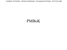 PMBoK - fa7-trabalhos
