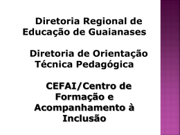 CEI 2 - Secretaria Municipal de Educação