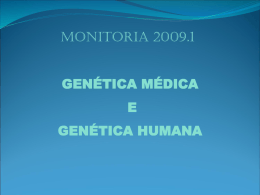 genética médica e genética humana