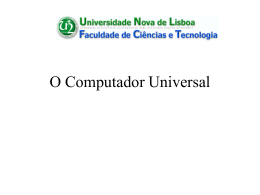 O Computador Universal
