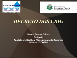 20.06.13 Decreto dos CBH`S 2013
