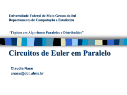 Euler Tour no PRAM - Universidade Federal de Mato Grosso do Sul