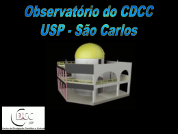 Radioastronomia - CDCC - Universidade de São Paulo