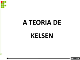 A TEORIA DE KELSEN