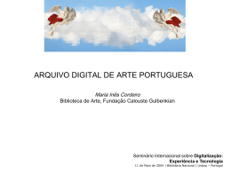 apresentação -2882 Kb - Biblioteca Nacional de Portugal