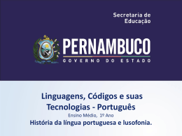 História da língua portuguesa e lusofonia.