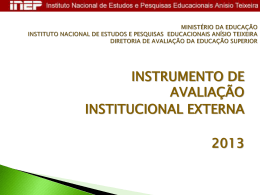 INEP - Seminários - CPA