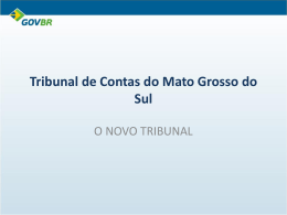 Tribunal de Contas do Mato Grosso do Sul