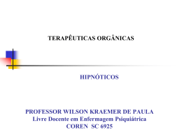 HIPNÓTICOS - Wilson Kraemer de Paula