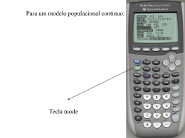 Uso da calculadora