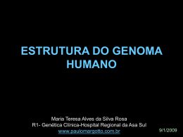 Estrutura do Genoma Humano