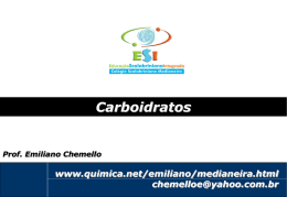 Quais são os tipos de carboidratos?
