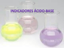 Indicadores ácido