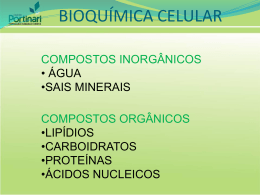 Bioquímica Celular (aula 1)