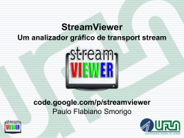 StreamViewer Um analizador gráfico de transport stream code