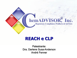 Palestra sobre REACH e CLP - Versão AF