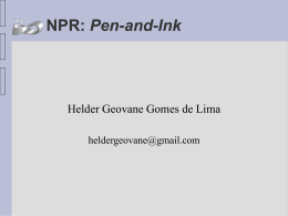 NPR com Pen-and-Ink