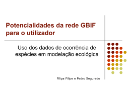 Slide 1 - gbif.pt