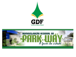 Adm Regional Park Way - Condomínios Ecológicos