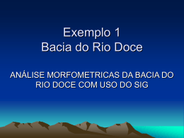 Bacia do Rio Doce