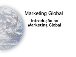 Introdução ao Marketing Global