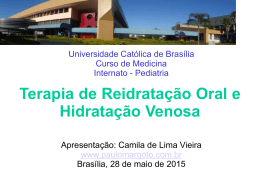Universidade Católica de Brasília Curso de Medicina Internato