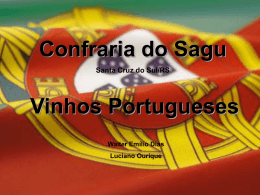 apresentação vinhos portugueses