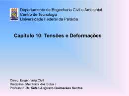 Cap. 10 - Centro de Tecnologia - Universidade Federal da Paraíba